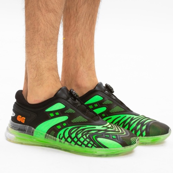 Gucci Sneakers Ultrapace R Green - Picture 8 of 8
